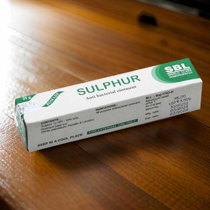Sulphur - Untuk Masalah Kulit