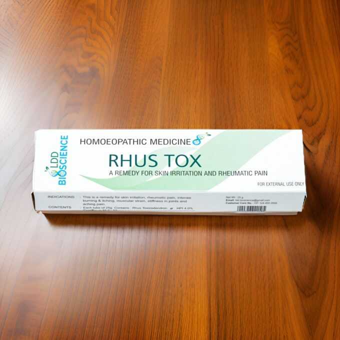 Rhus Tox -  untuk Kerengsaan kulit