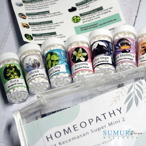 1 Set Kit Homeopathy Kit Kecemasan Super Mini 2