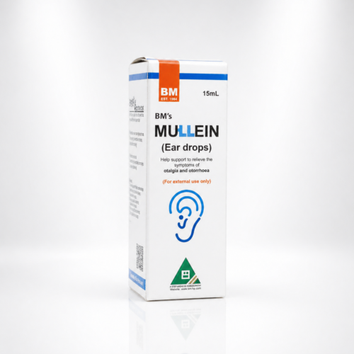 Mullein oil ear drops - Melegakan sakit telinga