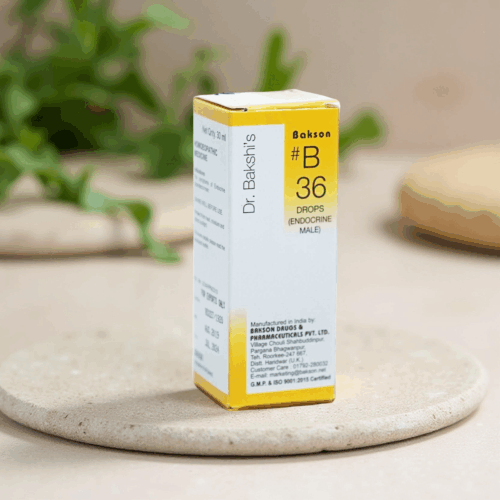Dr. Bakshi's #B36 - untuk gejala gangguan endokrin pada lelaki