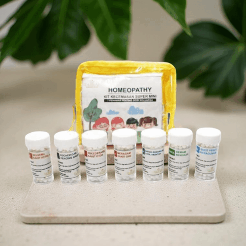 1 Set Kit Kecemasan Homeopathy Supermini Kit