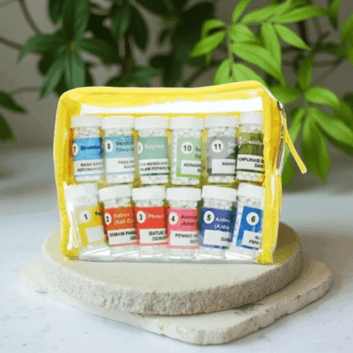 1 Set Kit Homeopathy Untuk Wabak