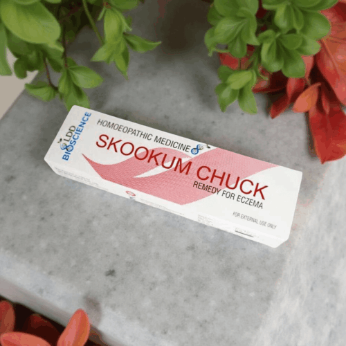 Skookum chuck - Remedi untuk Ekzema kering
