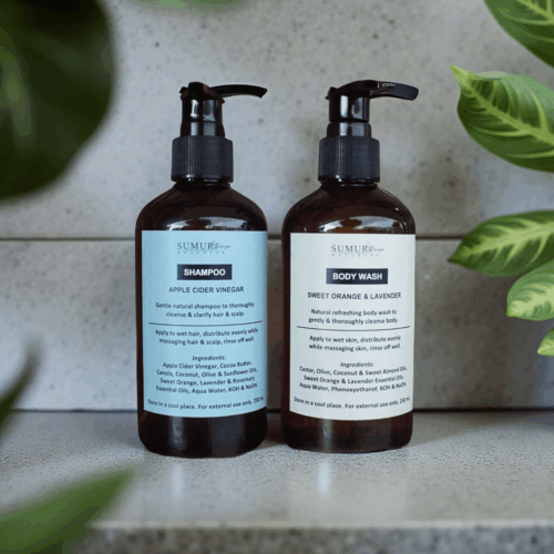 Combo Body Wash + Shampoo