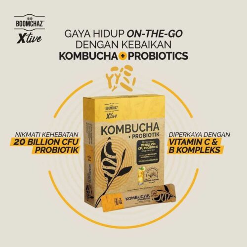 Kombucha + Probiotik (5 Satchet)